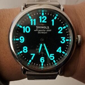 Shinola The Runwell Stainless Steel Watch